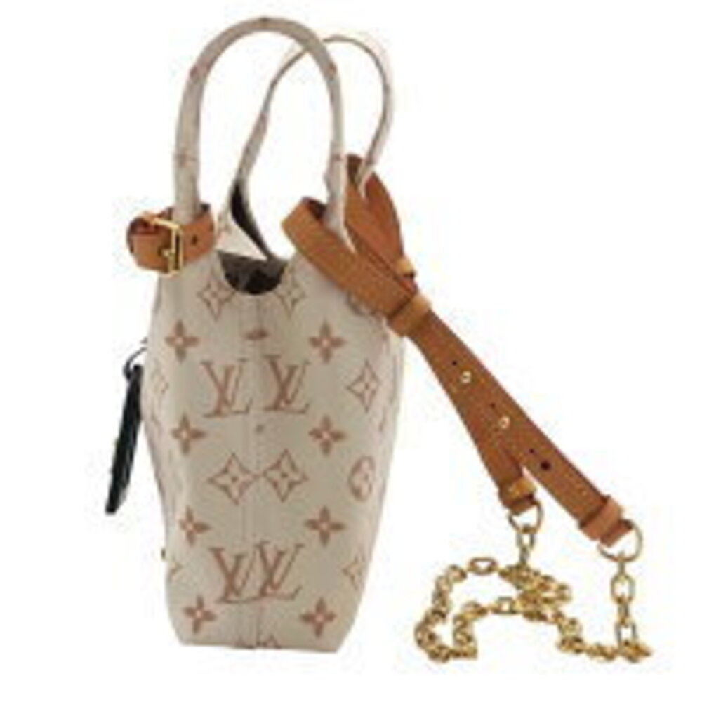 Louis Vuitton Bag Atlantis Tan Shoulder Monogram Messenger Dune - Picture 8 of 9